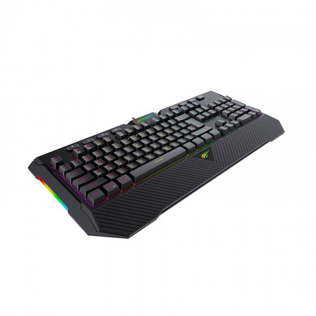 Клавиатура HAVIT Геймърска клавиатура KB486L RGB