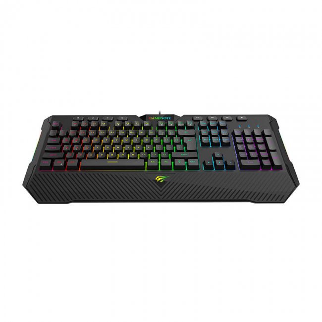 Клавиатура HAVIT Геймърска клавиатура KB486L RGB