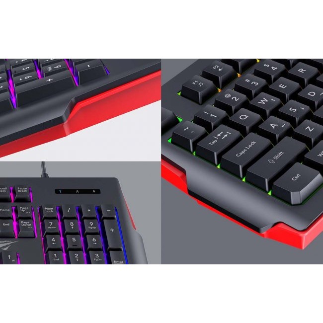 Клавиатура HAVIT Геймърска клавиатура KB866L RGB