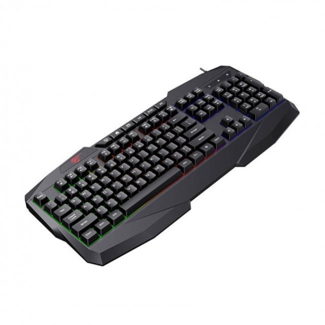 Геймърска клавиатура HAVIT KB878L RGB - ЧЕРЕН -- BLACK