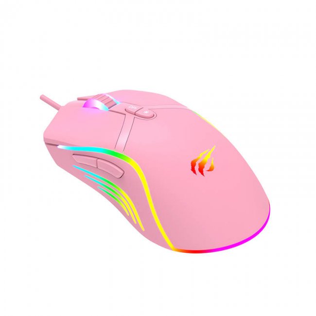 Мишка HAVIT MS1026 RGB Gaming mouse - Геймърска мишка