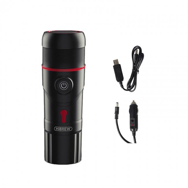 Кафемашина HiBREW H4-basic 3-в-1 преносима кафемашина, 15bar, 80W