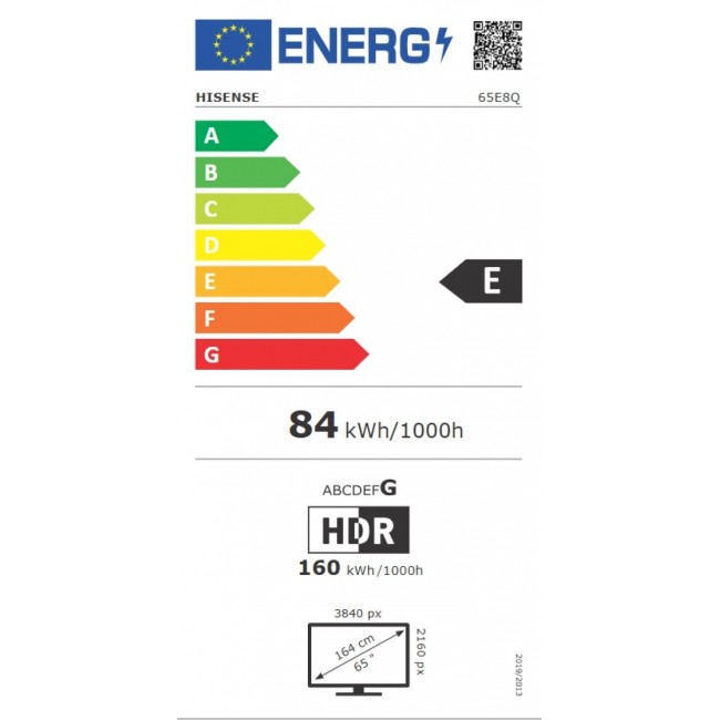 Телевизор Hisense 65E8Q  