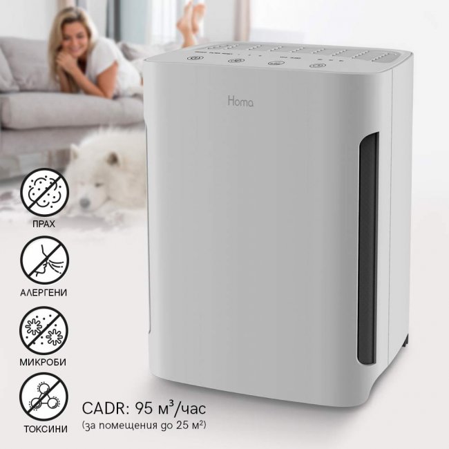Въздухопречиствател Homa HZ25UVI