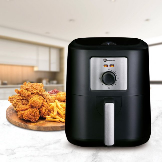 Airfryer HomeVero AIR FRYER 4L HV-AF4.0 - ЧЕРЕН -- BLACK