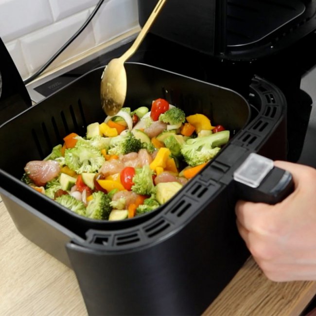 Airfryer HomeVero AIR FRYER DIGITAL 5.5L - MATT BLACK HV-AF5.5