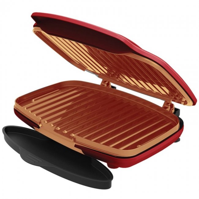 Скара/Грил HomeVero Zero Fat Grill with front drip tray HV-ZFG10