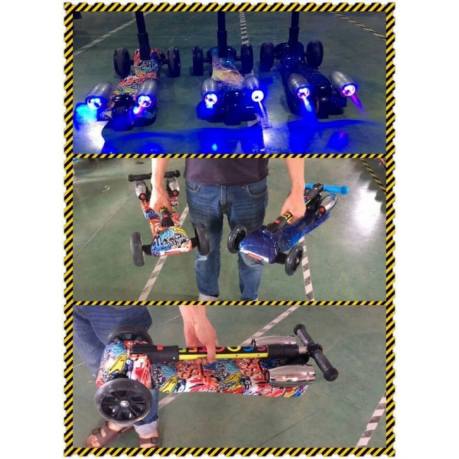 Ховърборд HoverBoard Тротинетка Ракета Синя