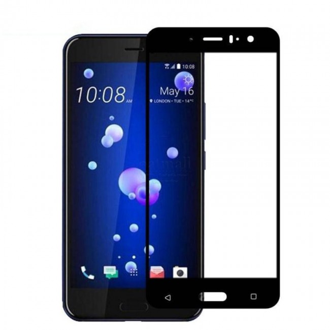 Стъклен Протектор за мобилен телефон HTC U11 Стъклен протектор  с пълно покритие