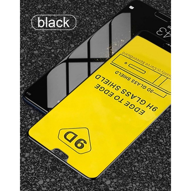 Стъклен Протектор за мобилен телефон Huawei Honor 10 9D Стъклен Протектор с пълно покритие