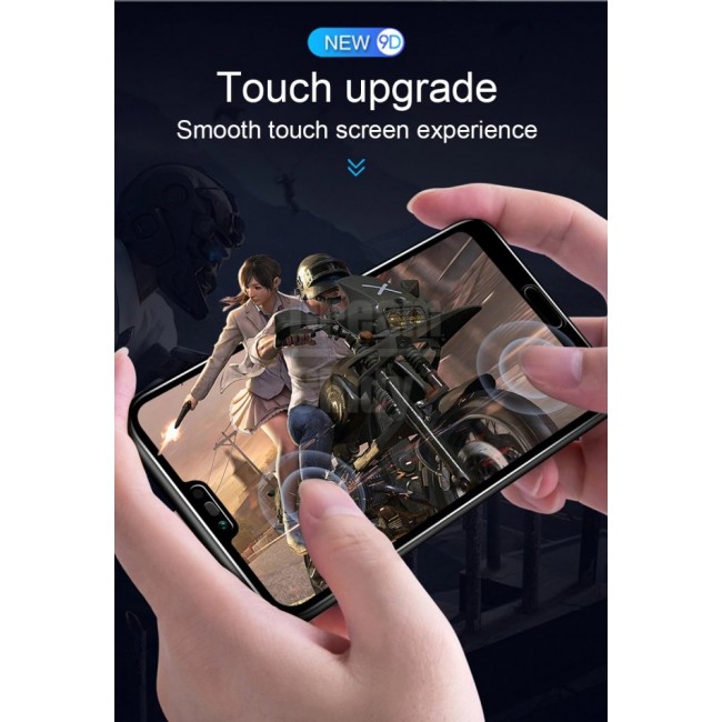 Стъклен Протектор за мобилен телефон Huawei Honor 10 9D Стъклен Протектор с пълно покритие