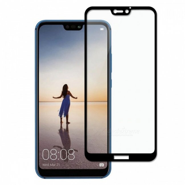 Стъклен Протектор за мобилен телефон Huawei P20 Lite Glass Protector 9D - Стъклен Протектор