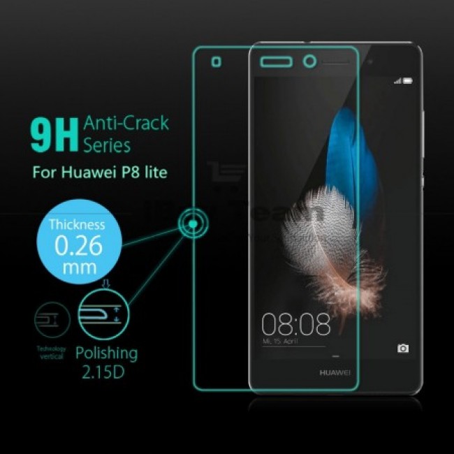 Стъклен Протектор за мобилен телефон Huawei P8 Lite Glass