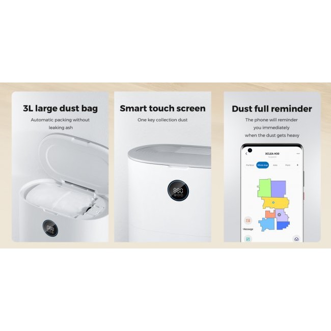 Прахосмукачка робот Huawei Xclea H30 PLUS Robot Vacuum Cleaner