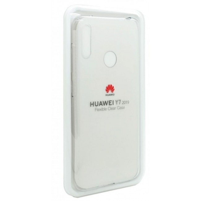 Калъф за мобилен телефон Huawei Y7 2019 Flexible Clear Case