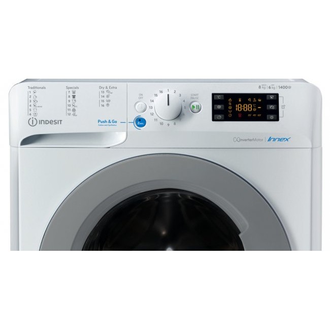 Пералня със сушилня Indesit BDE 861483X WS EU N  