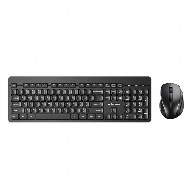 Клавиатура Inphic V790 Keyboard + Mouse Set -  Безжична клавиатура с мишка