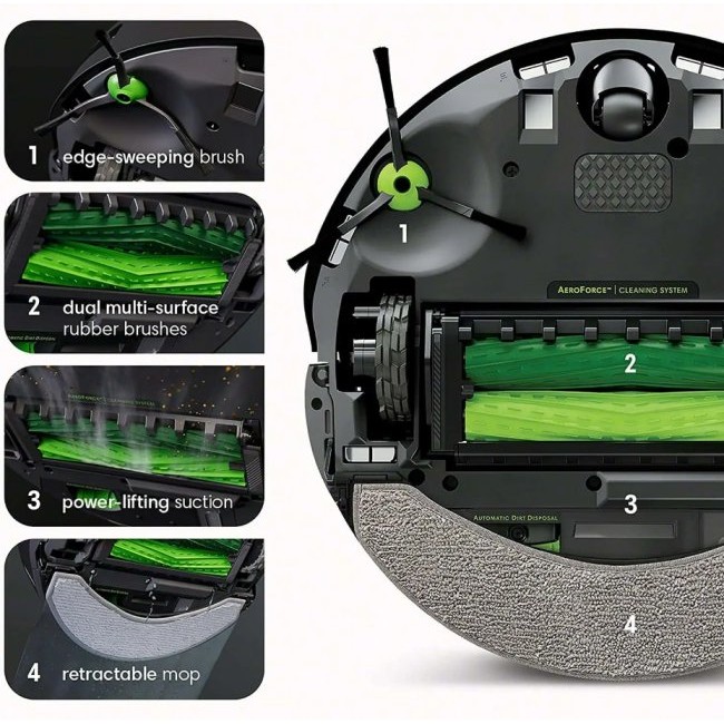Прахосмукачка робот iRobot Roomba Combo j7
