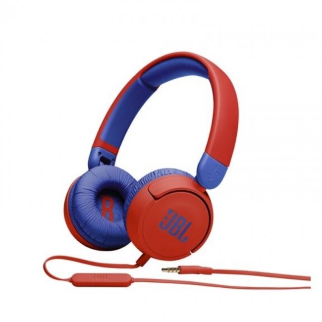 Слушалки JBL JR310 - ЧЕРВЕН -- RED