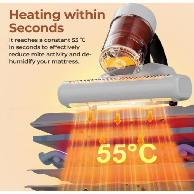 Прахосмукачка UV за матрак JIGOO J200 Mite Vacuum Cleaner