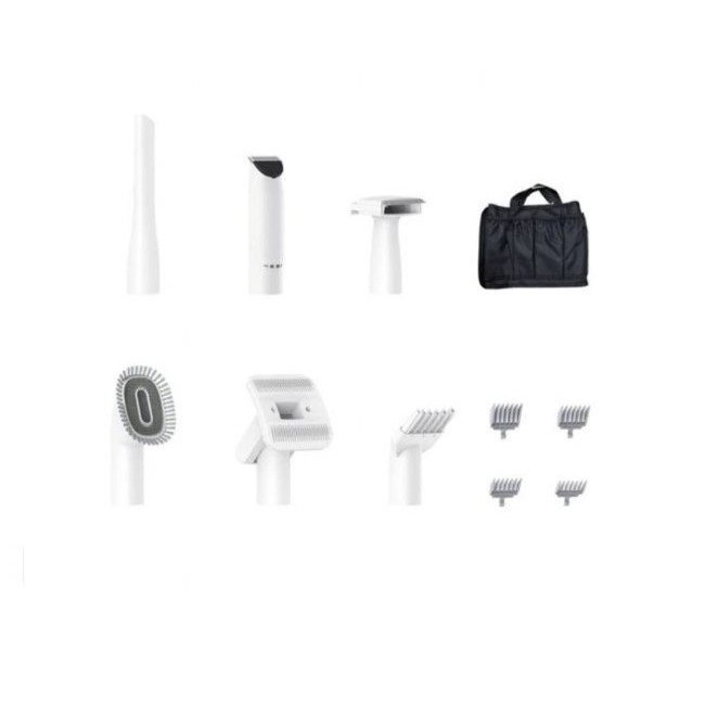 JIGOO P300 - Комплект 11 в 1 с машинка за подстригване и прахосмукачка за домашни любимци