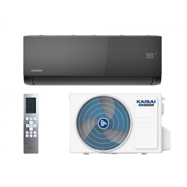 Климатик KAISAI ICE BLACK KLB-24HRHI/KLWB-24HRHO