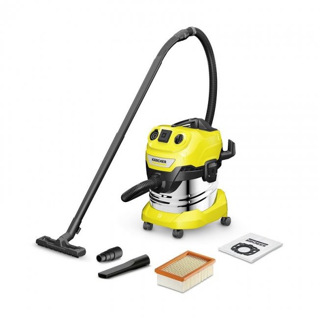 Стандартна прахосмукачка KARCHER WD 4 P S V-20/5/22 Прахосмукачка за сухо и мокро почистване