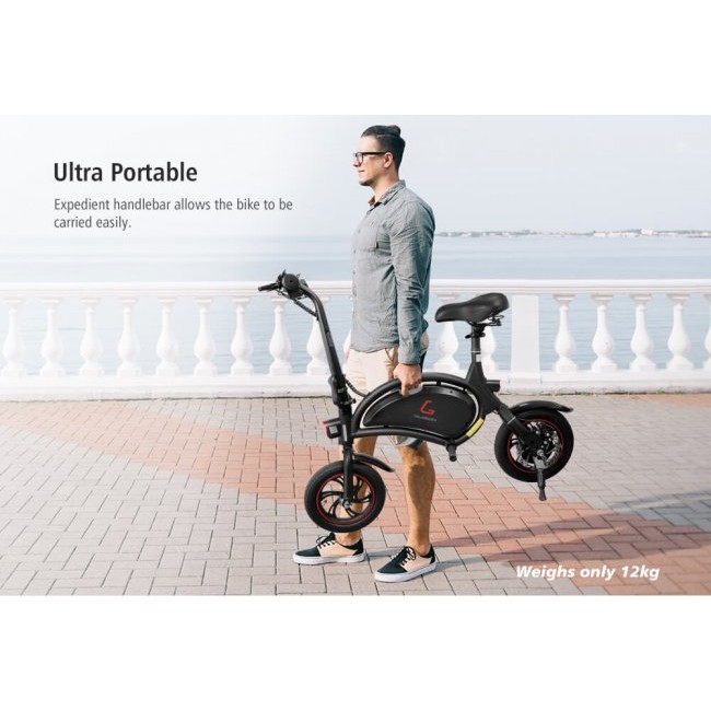 Електрически велосипед KUGOO Kirin B1 Folding Moped Electric Bike