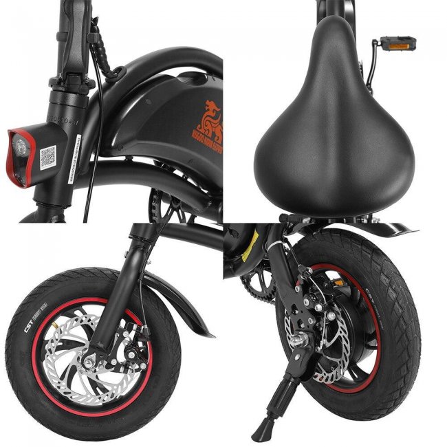 Електрически велосипед KUGOO Kirin B1 PRO Folding Moped Electric Bike