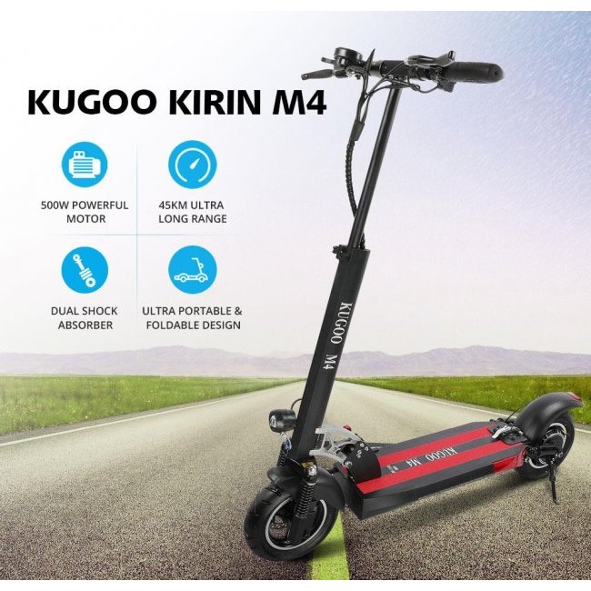 Електрически скутер KUGOO KIRIN M4 Folding Electric Scooter 10"  скутер