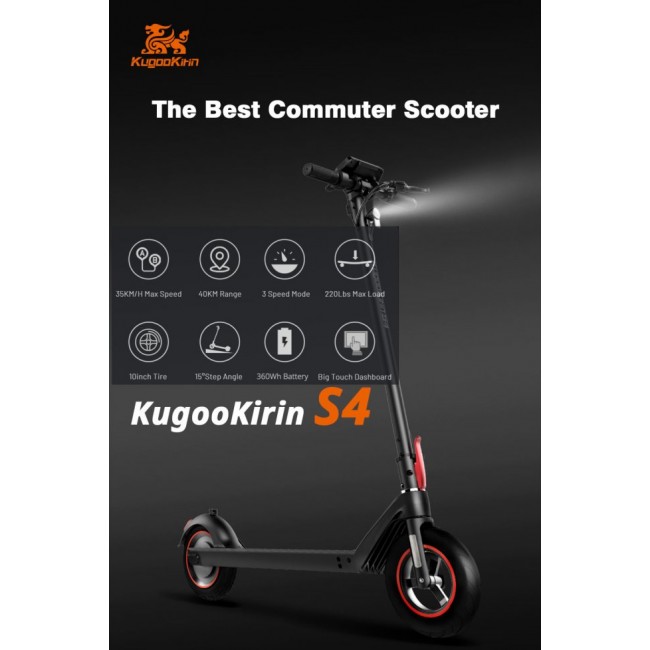 Електрически скутер KUGOO Kirin S4 Electric Scooter