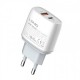 Зарядно устройство LDNIO A2424C Wall charger  USB + USB-C, PD + QC 3.0, 20W