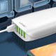 Зарядно устройство LDNIO A6573C, 5x USB, 65W Wall charger with cable 1.5m