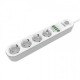 Смарт контакт, разклонител LDNIO SE4432 Power strip with 4 AC sockets, 4x USB, 2m