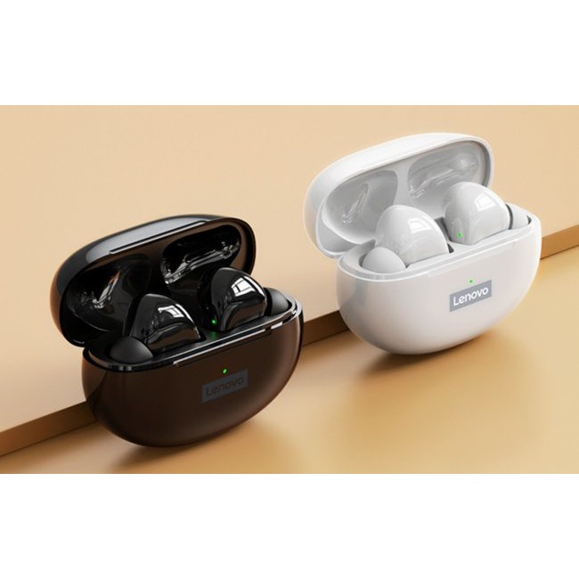 Безжчини слушалки Lenovo LP5 TWS Wireless Earphones - ЧЕРЕН -- BLACK