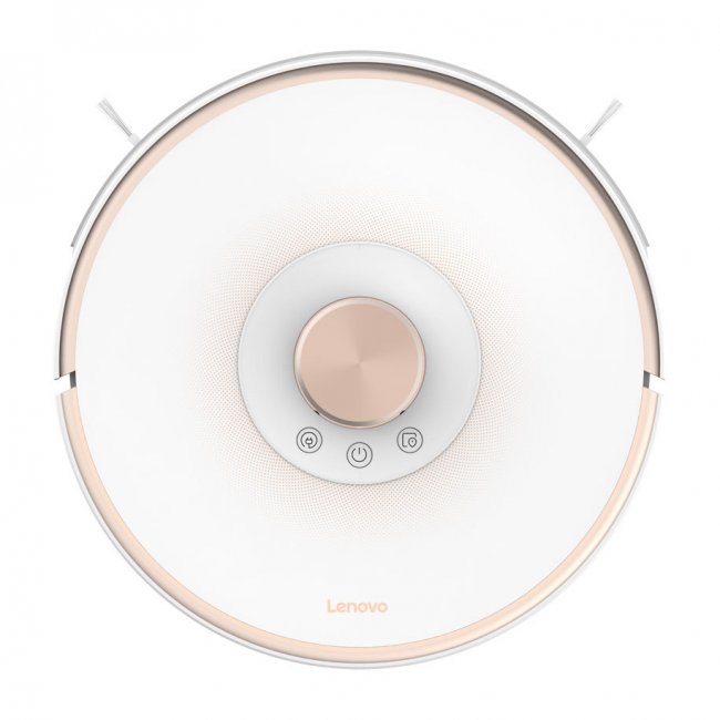 Прахосмукачка робот Lenovo Прахосмукачка T1 (D800) Robot Vacuum Cleaner - БЯЛ -- WHITE