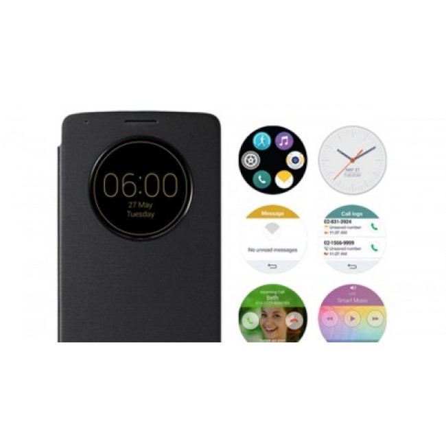 Калъф за мобилен телефон LG D855 G3 Quick Circle