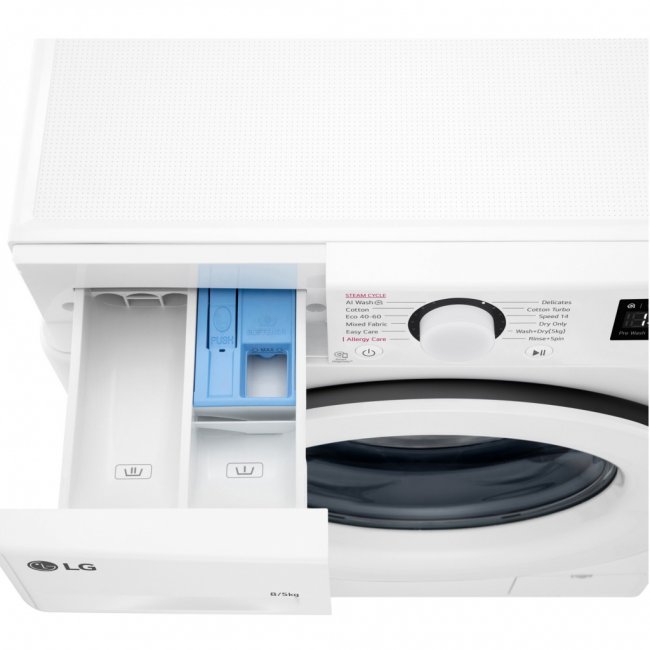 Пералня със сушилня LG F2DR508SWW