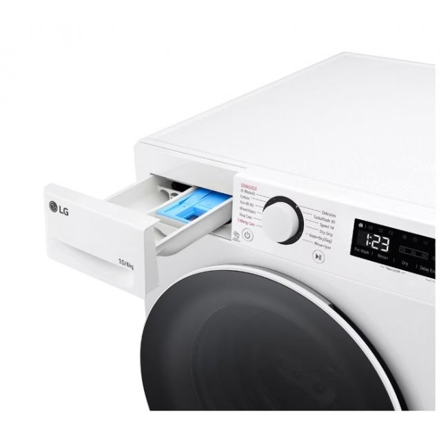 Пералня със сушилня LG F4DR510S0W