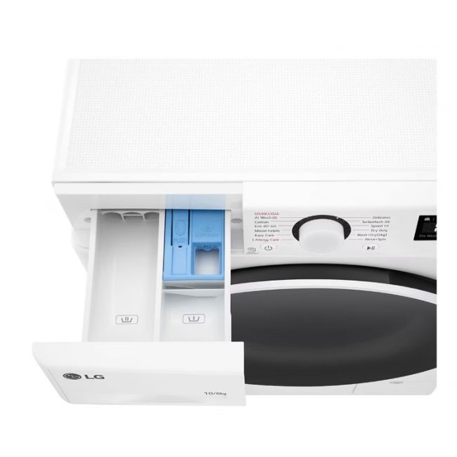 Пералня със сушилня LG F4DR510S0W