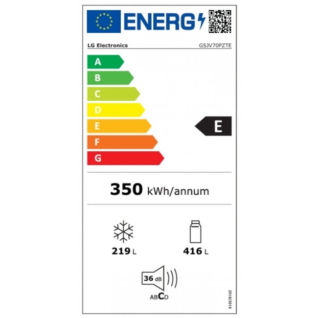 Хладилник LG GSJV70PZTE