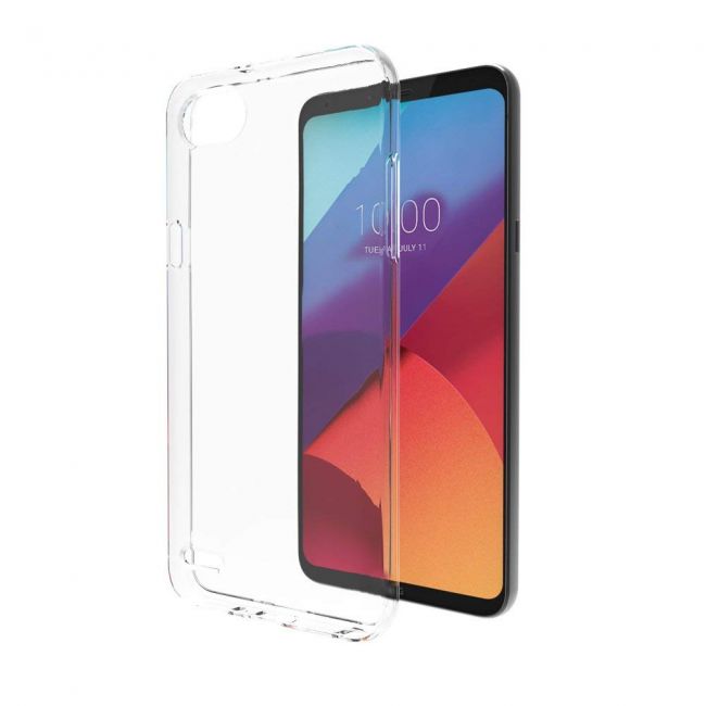 Калъф за мобилен телефон LG Q6 Slim Jelly Case - transparent