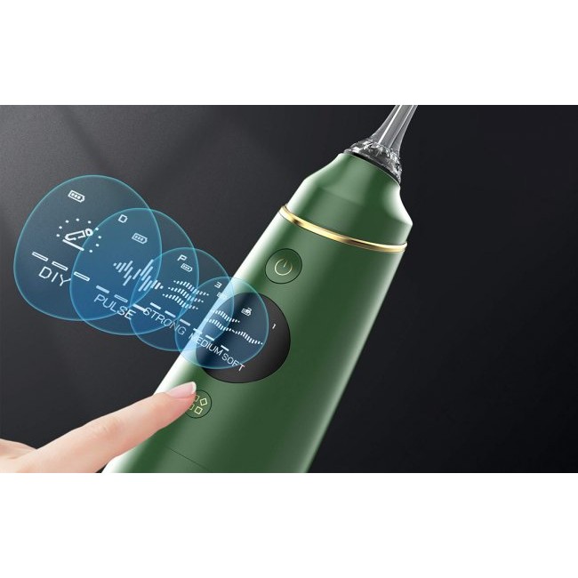 Зъбен душ Lieberex FC2660S OLED Water Flosser - Безжичен зъбен душ