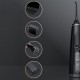 Зъбен душ Lieberex FC2660S OLED Water Flosser - Безжичен зъбен душ