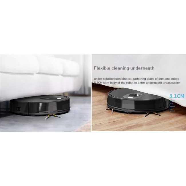 Прахосмукачка робот Mamibot ExVac 680S - ЧЕРЕН -- BLACK