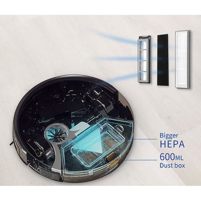 Прахосмукачка робот Mamibot ExVac 680S - ЧЕРЕН -- BLACK