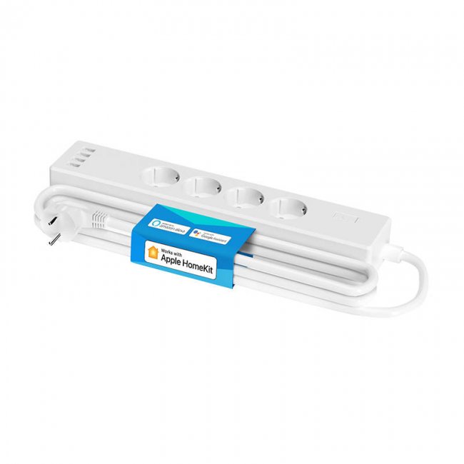 Смарт контакт, разклонител Meross MSS425FHK WiFi Smart Power Strip