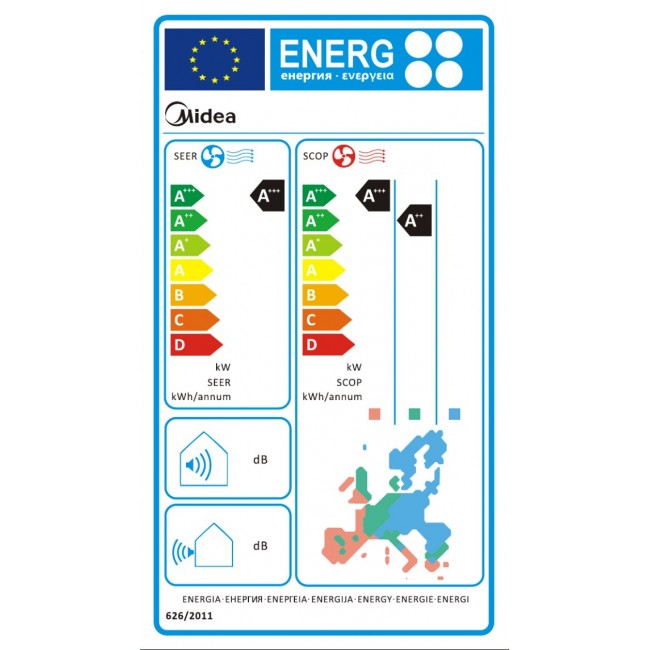 Климатик Midea MSEPCU-18HRFN8 Easy Pro Nordic