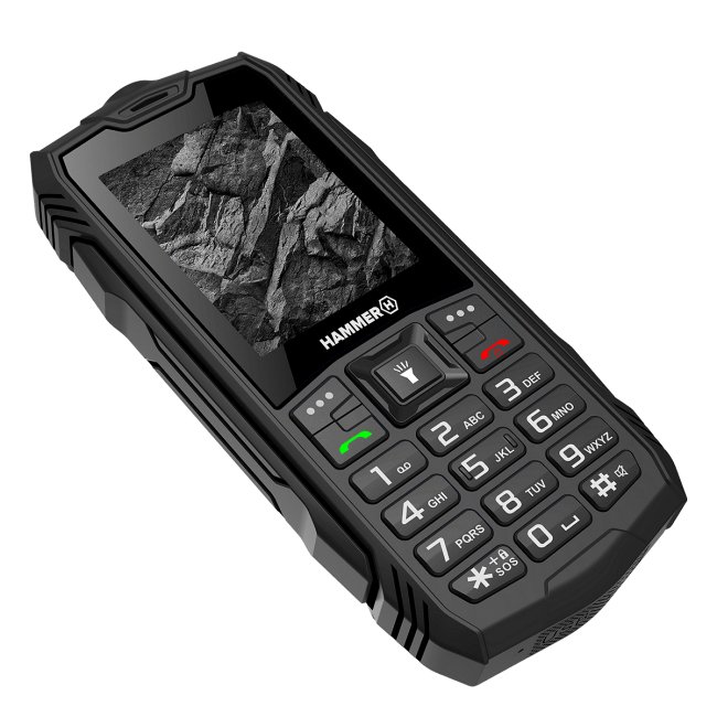 GSM myPhone Hammer Rock - ЧЕРЕН -- BLACK