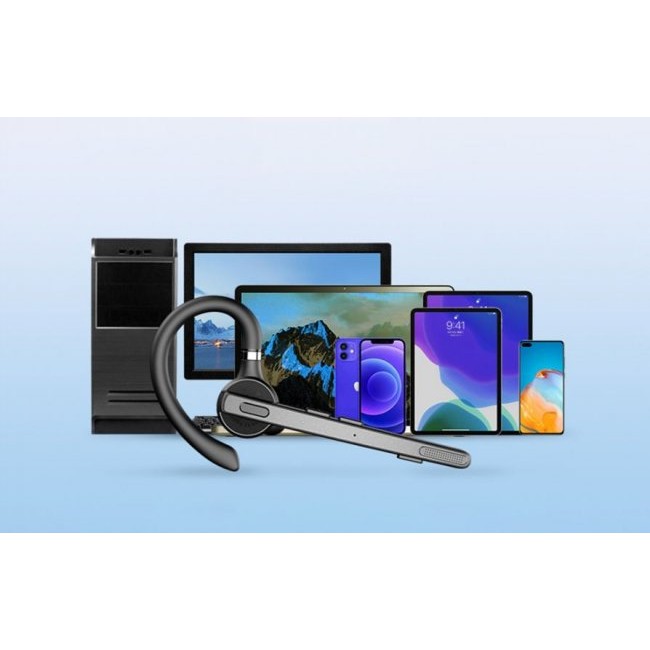 Bluetooth Handsfree слушалка New Bee M53 - Безжична слушалка с микрофон